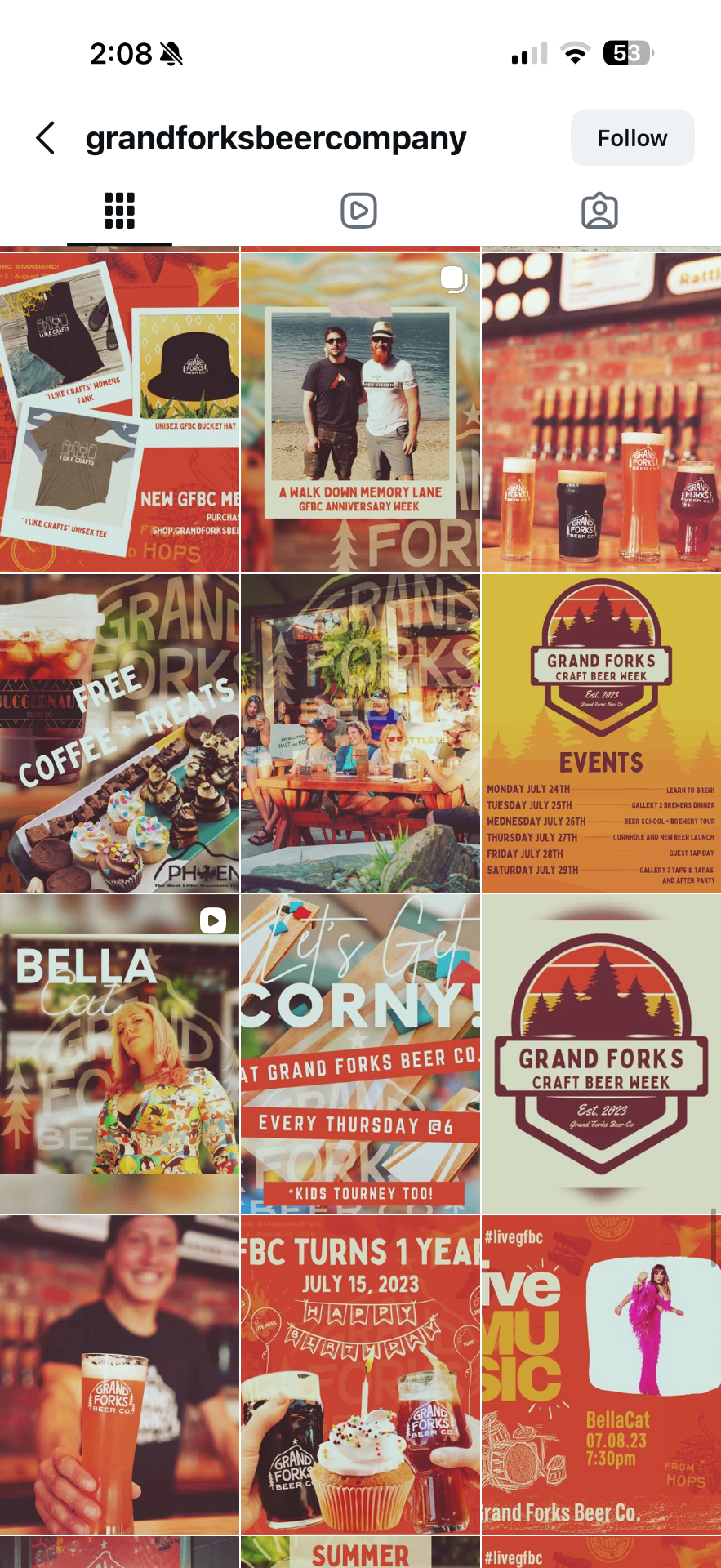 @grandforksbeercompany Instagram feed